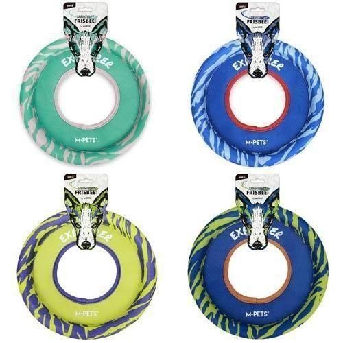 【M-PETS】エムペッツ SPRINTPUFF FRISBEEトイ ＜全4色＞ 犬用 おもちゃ フリスビー 超軽量 ソフトタイプ 水に浮く