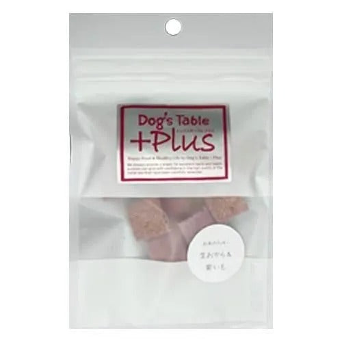 【DOG'S TABLE PLUS】ドッグステーブルプラス お米クッキー おからと紫イモ ＜犬・猫用＞ おやつ 国産厳選材料 米粉 新鮮生おから 紫いも 食物繊維