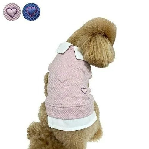 【Bun Bun House】バンバンハウス ハートシャツタンク 犬用 服 ドッグウェア タンクトップ ハートストーン