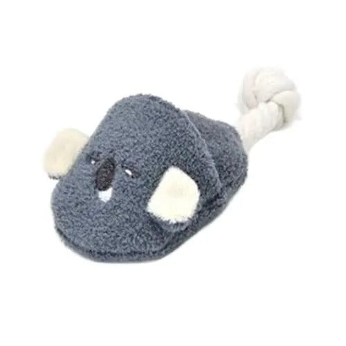 【Solgra】ソルグラ こあらさんスリッパトイ 犬用 おもちゃ ぬいぐるみ ガサガサ 仕掛け 超小型犬 小型犬