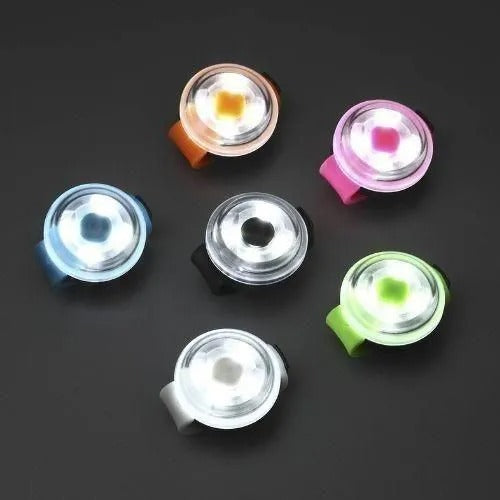 【ROOP】ループセイフ ウルトラLEDライト ＜全6色＞ 犬用 散歩 ライト 超小型 軽量 USB充電式 防水仕様 直径3cm