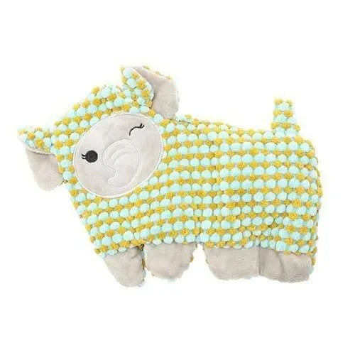 【ROOP】ループフレンディ ラスルエレファント 犬用 おもちゃ ぬいぐるみ カサカサ カシャカシャ音 スクウィーカー