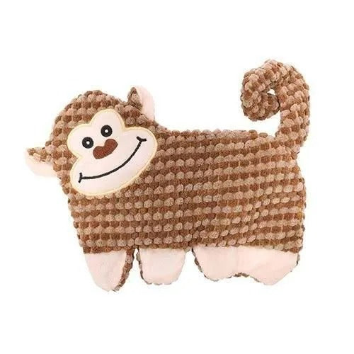 【ROOP】ループフレンディ ラスルモンキー 犬用 おもちゃ ぬいぐるみ カサカサ カシャカシャ音 スクウィーカー