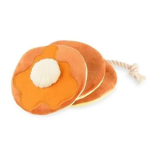 【P.L.A.Y.】アイホップ パンケーキ [プレイ]  犬用 おもちゃ ぬいぐるみ スクイーカー 丈夫 洗濯機可