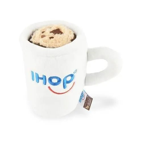 【P.L.A.Y.】アイホップ コーヒーマグ  [プレイ]  犬用 おもちゃ ぬいぐるみ スクイーカー 丈夫 洗濯機可