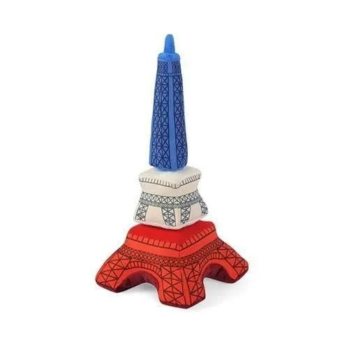 【P.L.A.Y.】トータリーツーリスティー エッフェルタワー  [プレイ]  犬用 おもちゃ ぬいぐるみ スクイーカー 丈夫 洗濯機可