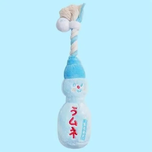 【BITE ME】バイトミー しゅわしゅわ ラムネ ロープおもちゃ 犬用 おもちゃ ぬいぐるみ ピーピー音 カシャカシャ音 安全
