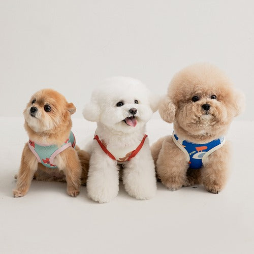 GODPIVA】COOLラビットコラージュワンピース［ゴッドピバ］犬用 ドッグ