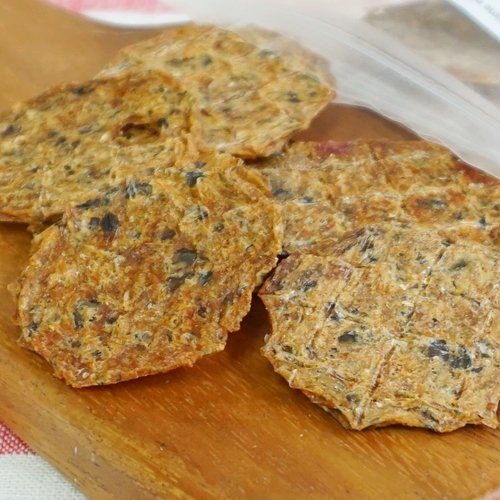 Bon・rupa(ボンルパ)「京」 まぁるい鮭 40g 犬用 おやつ ご褒美 新鮮 鮭100％ チップス 薄い パリパリ 老犬 シニア