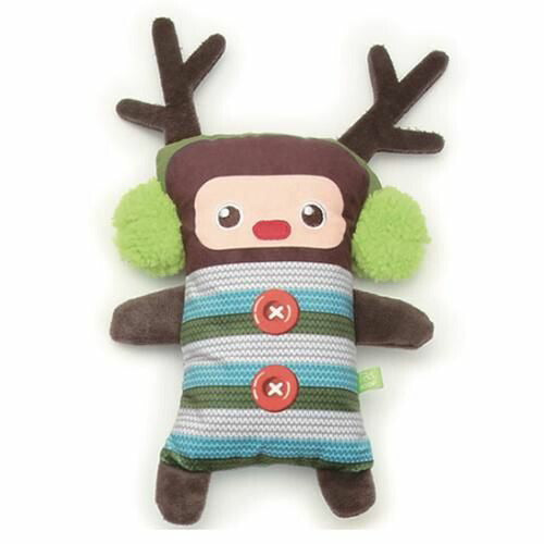 【ROOP】ループフレンディ ウィリアム 犬用 おもちゃ ぬいぐるみ アニマル スクィーカー