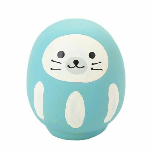 【ROOP】ループプーピーズ あざらし 犬用 おもちゃ ラテックス 手のひらサイズ 音が鳴る かわいい