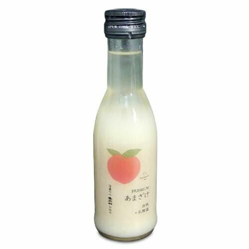 【komachi-na-】こまちな プレミアムあまざけ 白桃＋乳酸菌 犬用 おやつ トッピング 白桃ピューレ 白神野生乳酸菌  無砂糖 無添加 ノンアルコール