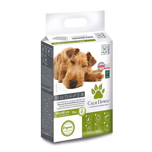 【M-PETS】CALM DOWN エムペッツ カームダウン ペットシーツ / ワイドサイズ 犬用 トイレシート トイレシーツ 多層構造 オーガニックハーブ