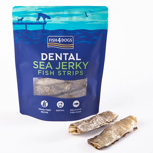 【FISH4DOGS】フィッシュフォードッグ シージャーキー スキニー ＜全3サイズ＞ 犬用 おやつ トリーツ ヘルシー タラの皮 天然 自然素 オメガ3脂肪酸 オメガ6脂肪酸豊富