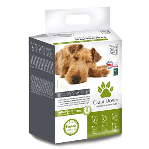 【M-PETS】CALM DOWN エムペッツ カームダウン ペットシーツ / スーパーワイド 犬用 トイレシート トイレシーツ 多層構造 オーガニックハーブ