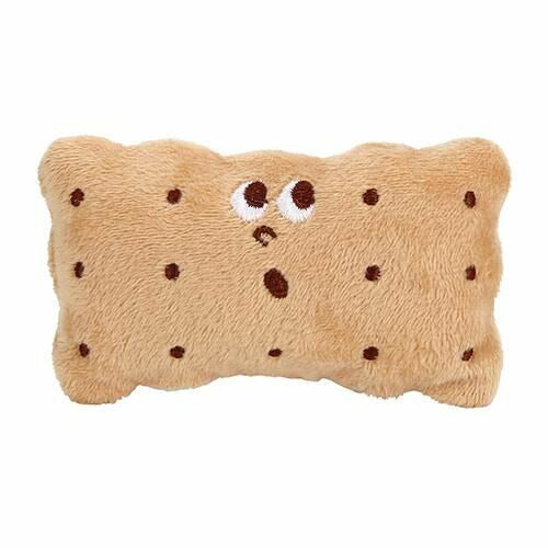 【ROOP】ループスモル ヤミー クッキー 犬用 おもちゃ ぬいぐるみ 手のひらサイズ スクイーカー かわいい