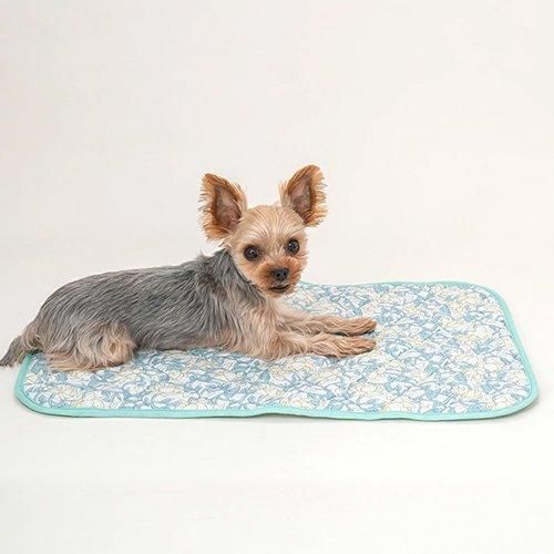 【Solgra】ソルグラ 花柄クールマット 犬用 マット かわいい 暑さ対策 ひんやり 冷感 クール 涼しい