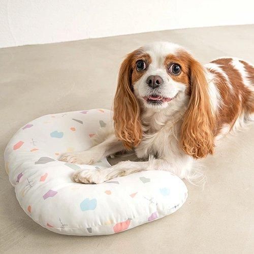【Solgra】ソルグラ テラゾークールピロー 犬用 枕 まくら アゴ置き おしゃれ ひんやり 冷感 クール 涼しい