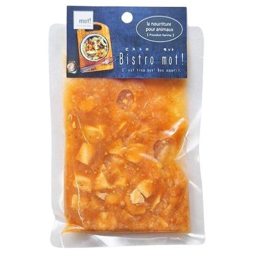 【mot!】Bistro mot! ビストロモット 鶏むね肉とプチトマトのリゾット 犬用 ドッグフード ウェット 栄養補完食トッピング レトルト 水分補給