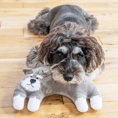 【Solgra】ソルグラ シュナウザーピロー 犬用 枕 あご置き アゴ乗せ かわいい