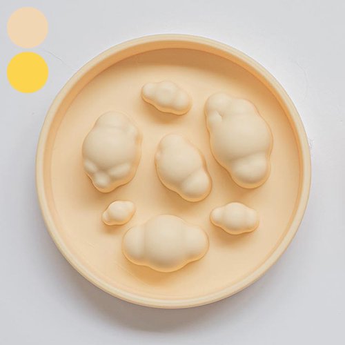 【BITE ME】バイトミー 胃もたれ防止シリコン食器 犬用 食器 スローフィーダー シリコン製 早食い防止 雲モチーフ