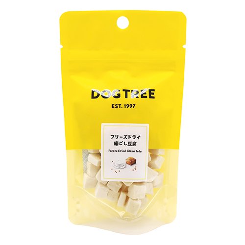 犬 犬用 おやつ トッピング ご褒美 国産 大豆 無添加 天然素材 サクサク DOGTREE ドッグツリー フリーズドライ 絹ごし豆腐