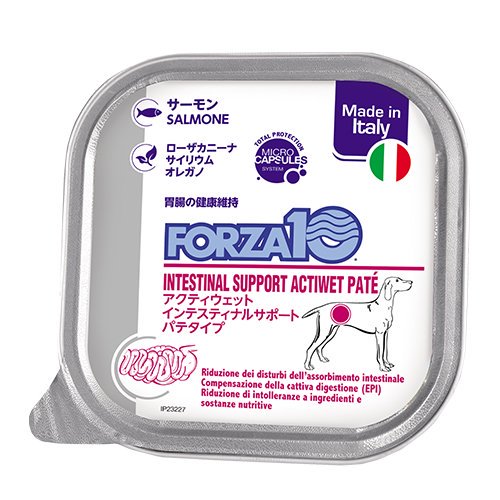 犬 犬用 ドッグフード ウェットフード ごはん 総合栄養食  胃・腸の健康維持 食事療法食 FORZA10 フォルツァディエチ インテスティナルアクティウェット 犬用