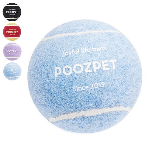 犬 猫 犬用 ペット 中型犬 大型犬 直径62mm セット 鳴り笛 耐久性 Poozpet Tennis Ball プーズペット テニスボール Lサイズ 2個入