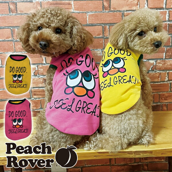 犬服 犬の服 ペット 犬用服 ドッグウェア おしゃれ かわいい 秋 冬 暖かい服 小型犬 中型犬PeachRover ピーチローバー おめめタンク